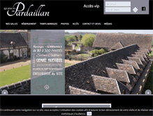 Tablet Screenshot of leshautsdepardaillan.com